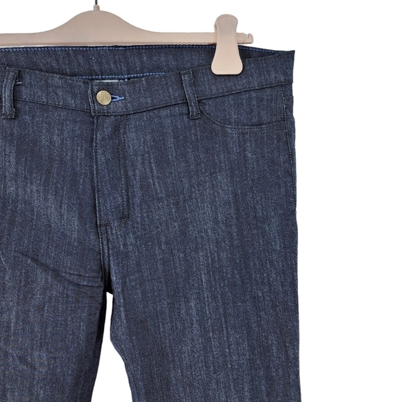 Blue Delta Women's Martha Lewis Curlee Custom Made Dark Smooth Denim Jean - Picture 3 of 6